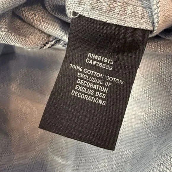 Robert Graham Men's Geometric Button Down Shirt Blue Size‎ 2XL - Picture 8 of 9